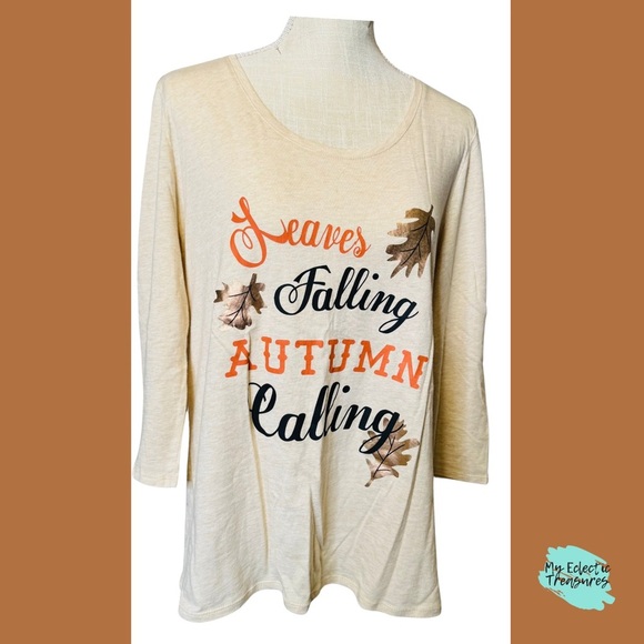 Cato Cream Boxy Long Sleeve Tee - Picture 1 of 8